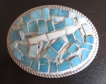 Archipelago Mosaic Belt Buckle