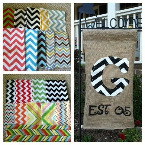 Initial Burlap EST date Garn Flag