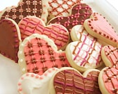 I Heart You / Valentines Day/ Mothers Day Sugar Cookies with Buttercream Frosting - parchmentcookies