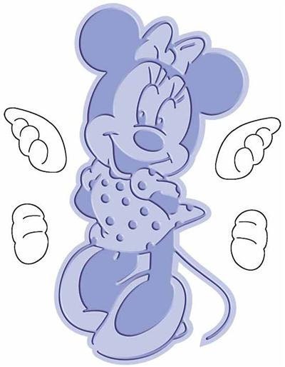 CUTTLEBUG -MINNIE MOUSE - Cut and Emboss Combo - Special Sale Price - Rare Item