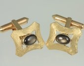 14kt Yellow Gold and Sapphire Cuffs