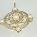 14kt Yellow Gold Pearl Pin Pendant