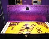DIY OUIJA board magazine vinyl glitter  wallet