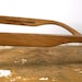 handmade rosewood and transparent yellow glasses / pale yellow acetate and wood eyeglasses