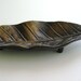 Vintage Bronze Collectible Dish, Tobacco Leaf Made in USA  SHIPPING INCLUDED