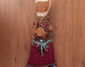 Stuffed Reclaimed Fabric Doll