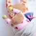 Mama Mia - Stuffed Reclaimed Fabric Doll