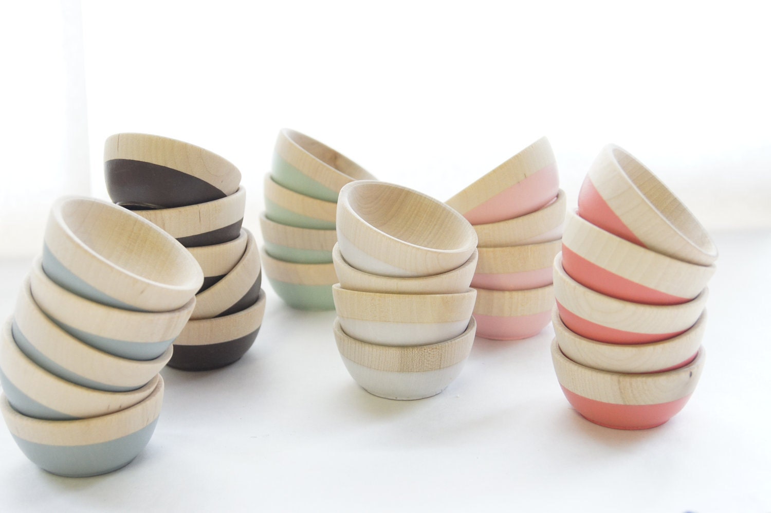 Modern Set of 2 Mini Bowls