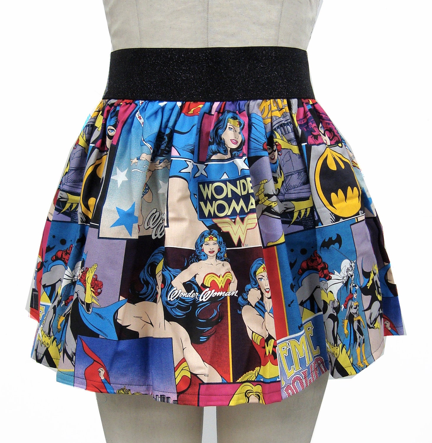 Female Superheroes Comic Skirt