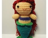 Ariel Little Mermaid  Amigurumi