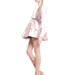 Shiny LIGHT PINK Metallic Tutu Princess Mini Skirt