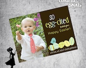 Personalized Photo Easter Card - SO EGG-CITED Il_170x135