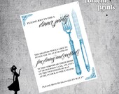 Dinner Party Invitation - VINTAGE Printable Il_170x135