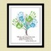 Mother's Day / Father's Day Poster - CHILD'S HANDPRINT TREE Printable
