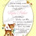 Vintage Baby Shower Invitation - FANCY FAWN Printable