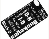 ohio state university buckeyes iphone 4/4s case, iphone 4 cover, iphone cover