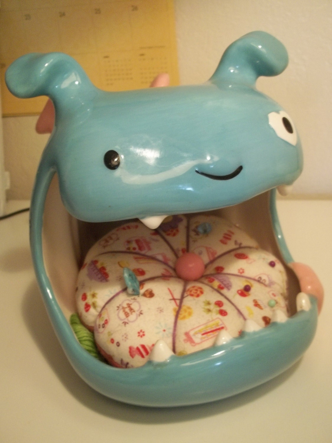 Large Bulldog Pincushion