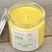 Zombie Repellant Soy Candle - 16 oz. jar - Sunflower scented