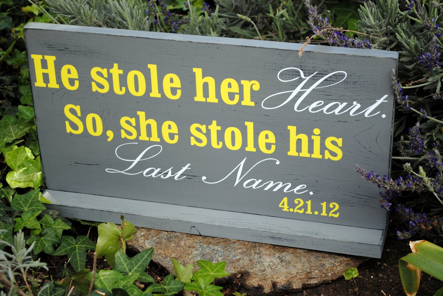 Custom Wedding Sign Wedding Photo Prop Guest Book Sign