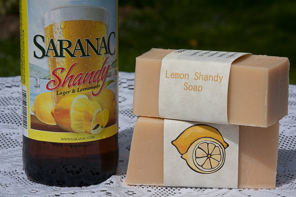 Lemon Shandy Beer Soap