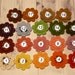 Felt hair pin girls flowers hair accessories embroidery floral bobby pin