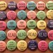 Book Geek buttons - 1" - Choose any 4