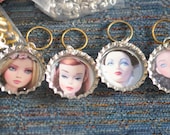 Fashion Doll Bottle Cap Knitting Markers