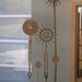 Garden Sculpture. Industrial flower