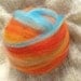 Delicate Arch - Brilliant Hand-Pulled Roving from Oregon Wool - 1.9 ounces