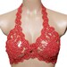 Knit lingerie set // Crochet adjustable lingerie set // Knit bra and bottom bikini set
