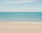 Caribbean Beach 20x30 Abstract Photo Print Palm Ocean Sea Tropical St Kitts and Nevis Travel Photography Fine Art Wall Decor