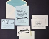DIY Wedding Invite set