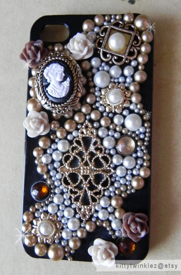 Victorian Style iPhone 4 Case Deco