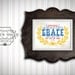 8x10 art print - Amazing Grace - Aged & Worn, Vintage Primary Colors Typography Poster Print