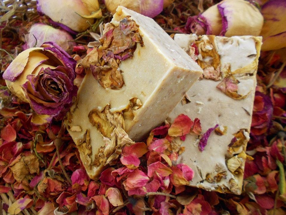 rose soap