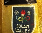 Vintage Squaw Valley Olympics Patch