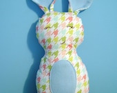 Lovely Lil Bunny Plush in Sky Blue