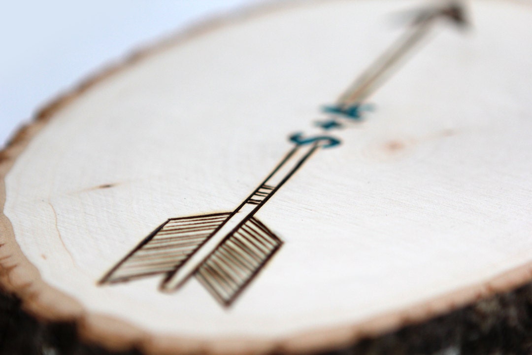 PERSONALIZED Tree Slice Art / Featured on Brooklyn Bride / custom wedding, anniversary, romantic gift, date on the back