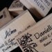Mr & Mrs - Save the Date - Personalized Wooden Stamp - Weddings