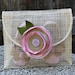 Shabby Chic Pink Baby Shoes with Leather Bow and Hair Piece (The Lorah Shoes) By LaValya on Etsy