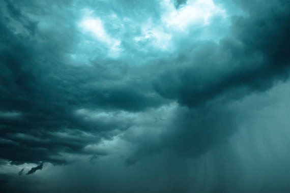 Beautiful Stormy Clouds photograph 8x12 Fine Art Photography nature sky weather print wall art