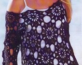 MADE TO ORDER summer women crochet blouse in any size and colour