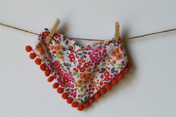 baby scarf, bandana bib, toddler scarf, fall / spring baby fashion