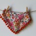 baby scarf, bandana bib, toddler scarf, fall / spring baby fashion