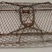 Vintage Mesh Collapsible Basket Rustic Metal Basket Farmers Market Basket Industrial style Basket