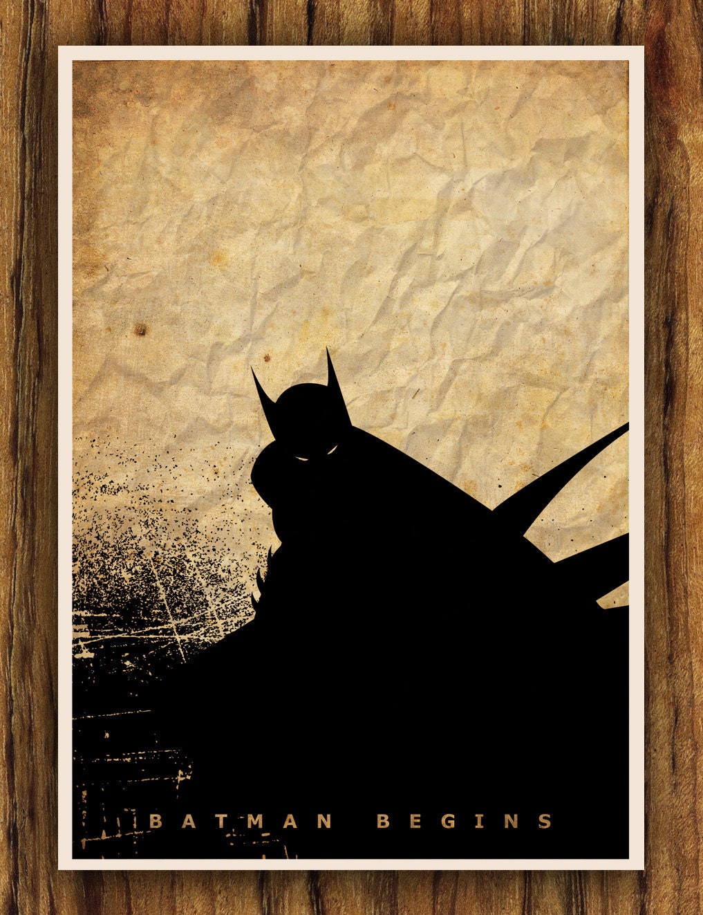 Batman Begins Movie A3 Poster