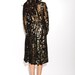 REDUCED was 2100, now 1300 rare vintage 1970's Chanel haute couture metallic shirt dress collector's item