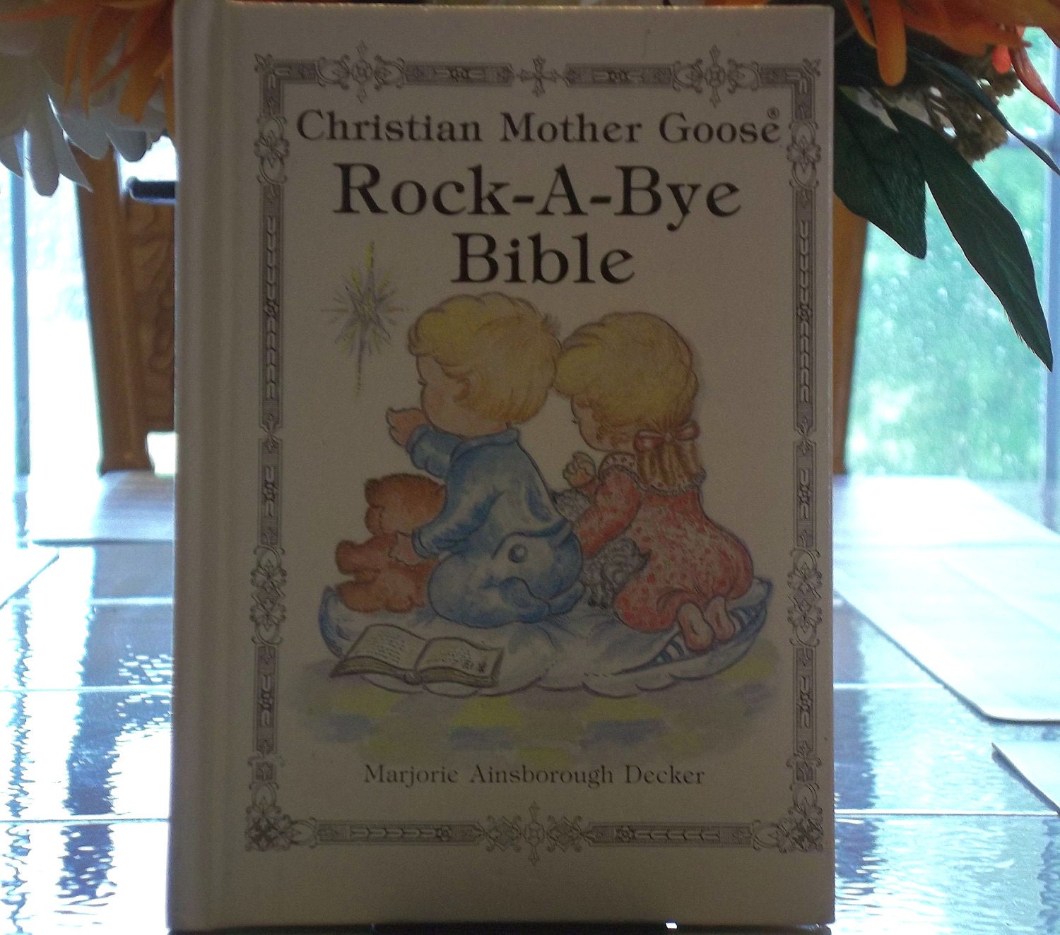 Christian Mother Goose, Rock-A-Bye Bible. A Vintage 1987 Children's Religious Nersery Tale Book. Very Good Condition.
