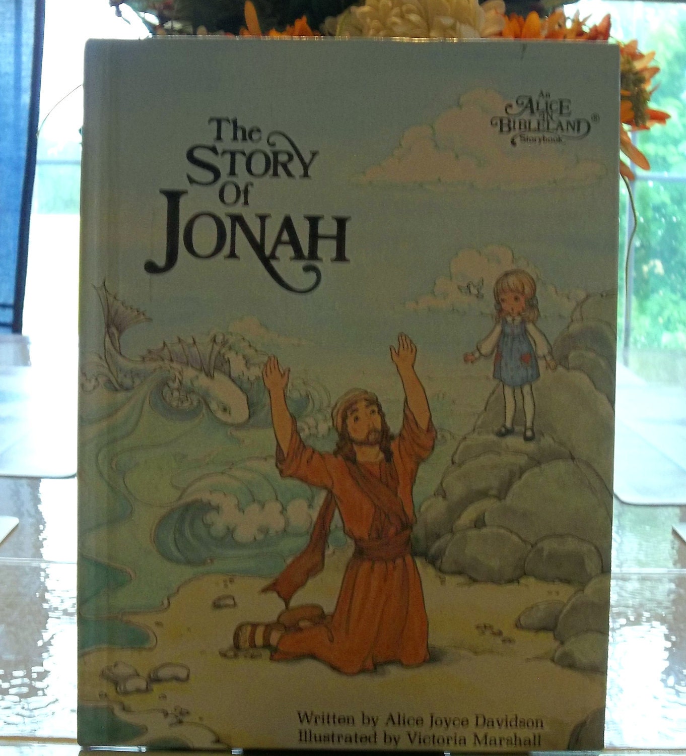 The Story Of Jonah...by Alice Joyce Davidson. Vintage 1980's (An Alice In Bibleland Storybook). Very Good Cond.