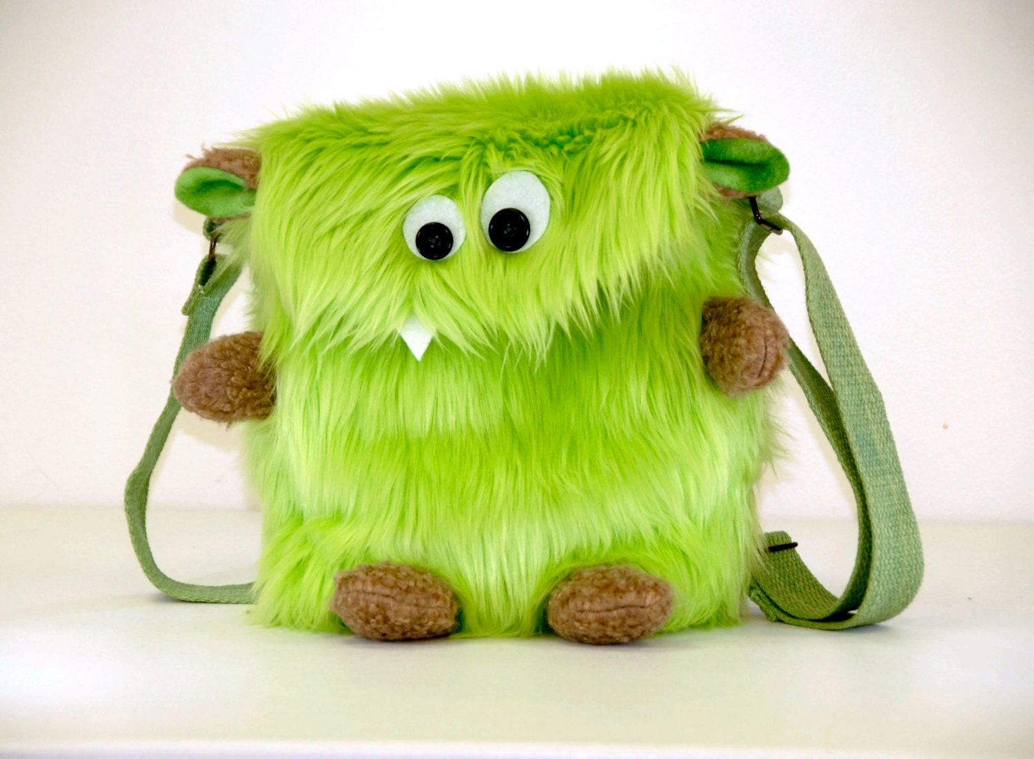 Monster Purse - Teddy Green